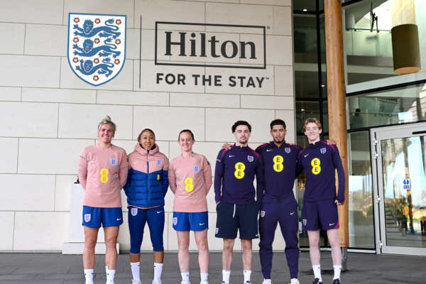 From Hotel Stay to Match Day – Hilton announced as Official Partner of England Teams, Wembley Stadium connected by EE and St. George’s Park